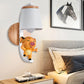Frendorf | 1 Licht Bucket Wandlamp met Dansende Piggy Moderne Schattige Metalen Wandlamp in Wit voor Kleuterschool