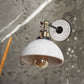 Cone/Zylinder/Schale Schlafzimmer Wandmontierte Lampe Zement 1 Kopf Industrieller Stil Winkel Verstellbare Wandleuchte in Grau
