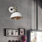 Cone/Zylinder/Schale Schlafzimmer Wandmontierte Lampe Zement 1 Kopf Industrieller Stil Winkel Verstellbare Wandleuchte in Grau