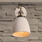 Cone/Zylinder/Schale Schlafzimmer Wandmontierte Lampe Zement 1 Kopf Industrieller Stil Winkel Verstellbare Wandleuchte in Grau