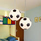 1 Licht Fußball Deckenpendelleuchte Kinder Metall Hängelampe für das Kinderzimmer