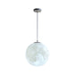 1 Licht Mond Hängelampen Einfachheit Nordischer Stil Kunststoff Decken Pendelleuchte für Schlafzimmer