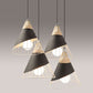 1-Licht Drahtkäfig Pendelleuchte Nordic Macarons Stil Metall Wohnzimmer Hängelampe