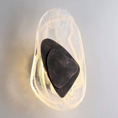 Frendorf | Moderne Nordic Wandlamp 1 Licht Glazen Wandmontage Verlichting Licht Luxe Wandlamp voor Slaapkamer