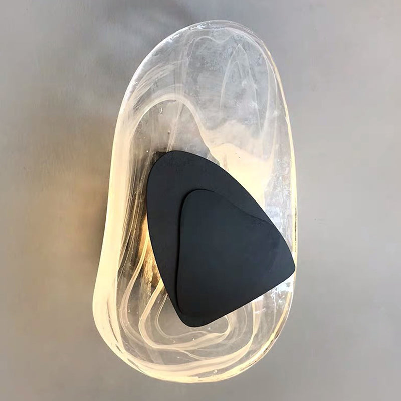 Frendorf | Moderne Nordic Wandlamp 1 Licht Glazen Wandmontage Verlichting Licht Luxe Wandlamp voor Slaapkamer