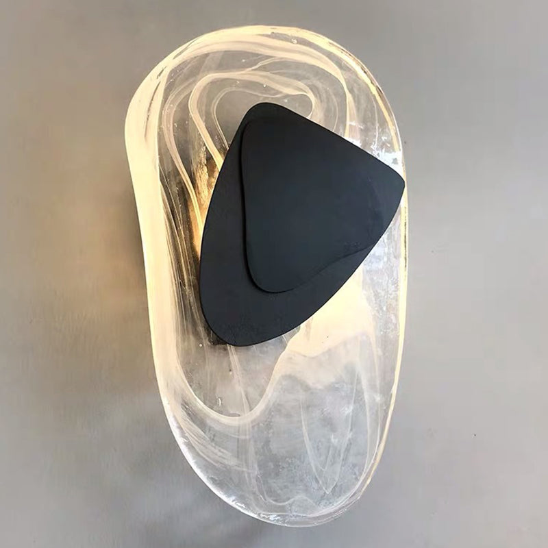 Frendorf | Moderne Nordic Wandlamp 1 Licht Glazen Wandmontage Verlichting Licht Luxe Wandlamp voor Slaapkamer