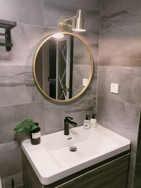 Frendorf | Mid-Century Home Wandverlichting 1 Kop Downlighting Metalen Kooi Wandlampen in Goud
