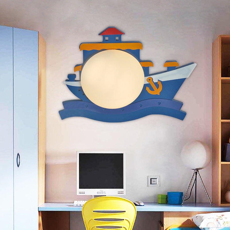 Frendorf | Boot Form Kinderzimmer Wandleuchte LED Cartoon Wandlicht装置
