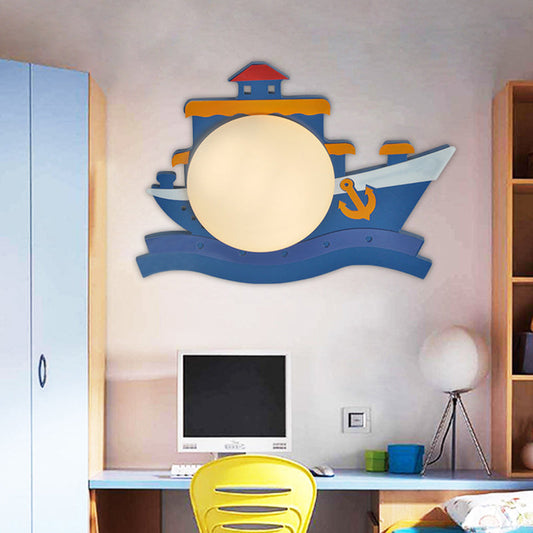 Frendorf | Boot Form Kinderzimmer Wandleuchte LED Cartoon Wandlicht装置
