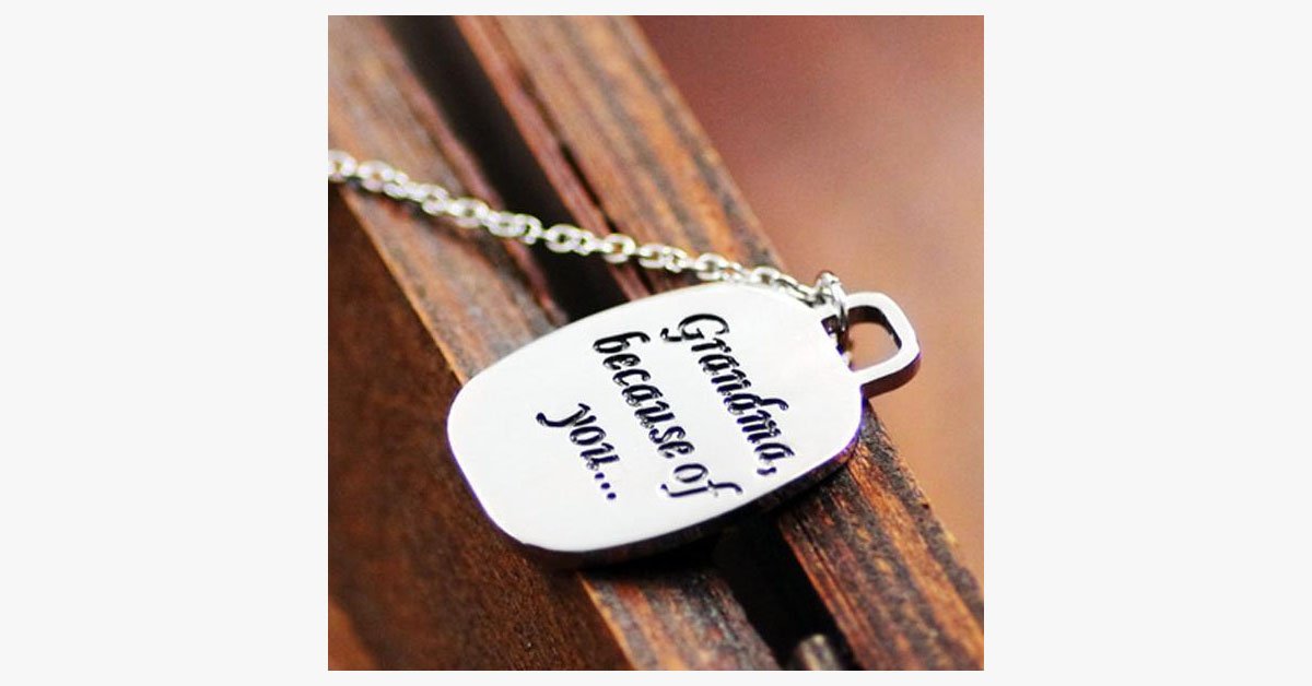 Frendorf | Because of You Oma Halskette