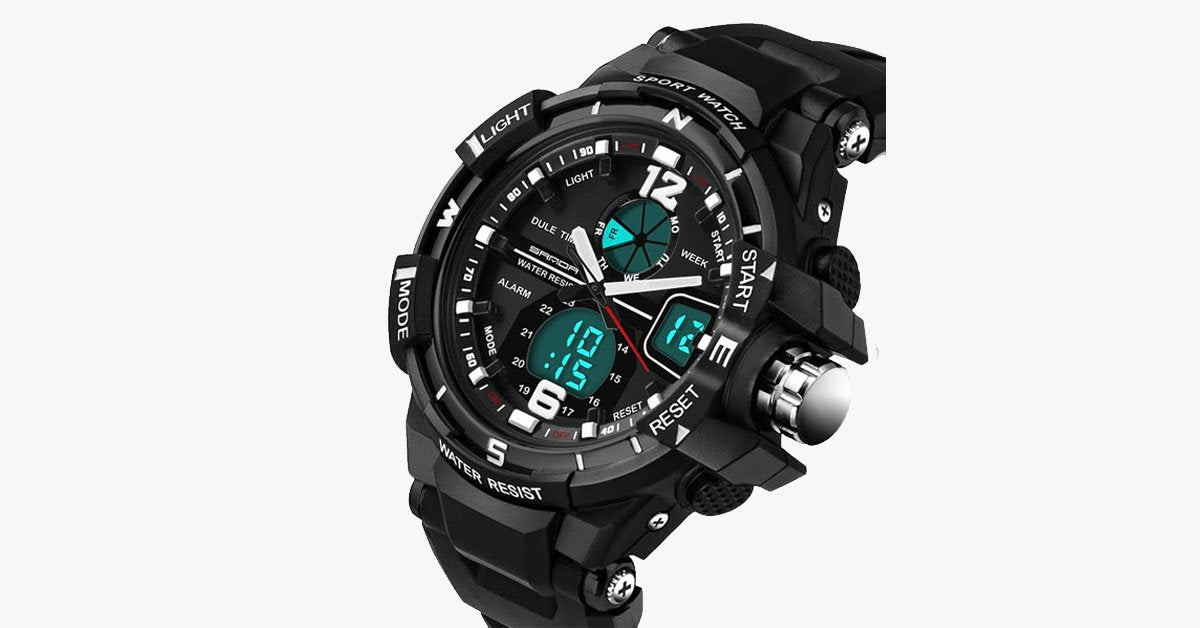 Frendorf | Herren Weiß Sportuhr - Ihr eleganter Modepartner