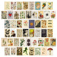 Botanischer Garten Collage-Kit