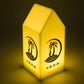 Moderne Art Deco Cabin Hardware PE LED Tischlampe für das Esszimmer