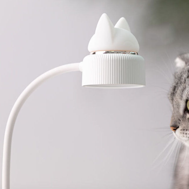 Moderne kreative Katzenohren Augen Schutz Clip LED Tischlampe