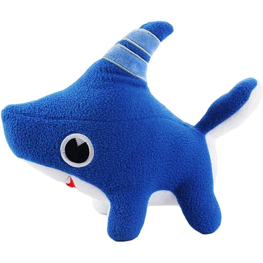 25cm Haihündchen Plüschspielzeug Hai Hund Plüschtiere Blauer Hai Plüschtiere für Baby Jungen Mädchen Kinder Geburtstagsgeschenk