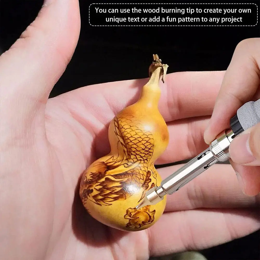 Frendorf | 26/58-teiliges Buchstaben-Kupferpräge-Set für DIY-Holz- und Ledergravur