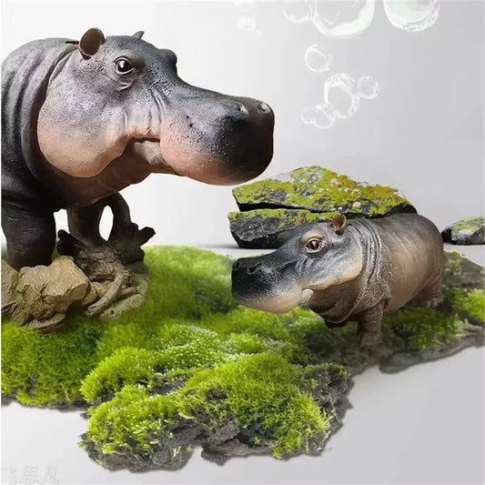 Frendorf | Mini Hippo Dekorative Fischtank Luftblubber
