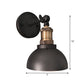 Frendorf | Dome Restaurant Wandverlichting Metaal 1 Licht Modern Stijl Verstelbare Wandlamp in Zwart