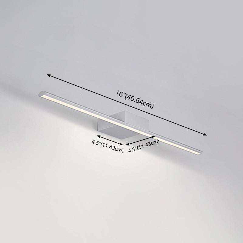 Frendorf | Nordic Vanity Lampe Moderne Einfachheit LED Wandmontierte Spiegel Vorderseite für Badezimmer
