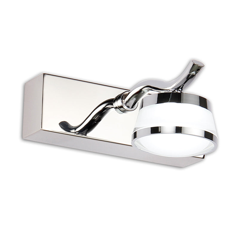 Frendorf | Moderne LED Kristal Make-Up Spiegelverlichting RVS Badkamer Make-Up Wandlampen