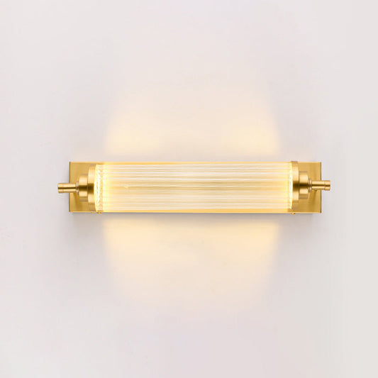 Frendorf | 1 Licht Kristal LED Vanity Sconce Modern Metaal Gouden Wandgemonteerde Spiegel Voor Bad