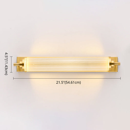 Frendorf | 1 Licht Kristal LED Vanity Sconce Modern Metaal Gouden Wandgemonteerde Spiegel Voor Bad