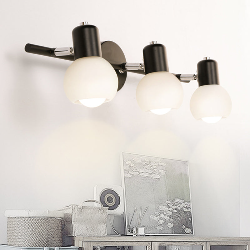 Frendorf | Badkamer Vanity Wandlampen Frosted Glass Amerikaanse Vanity Spiegel Lampen voor Wasbak