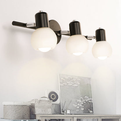 Frendorf | Badkamer Vanity Wandlampen Frosted Glass Amerikaanse Vanity Spiegel Lampen voor Wasbak