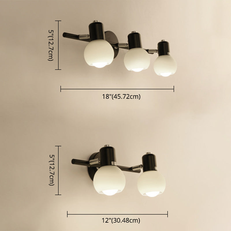 Frendorf | Badkamer Vanity Wandlampen Frosted Glass Amerikaanse Vanity Spiegel Lampen voor Wasbak