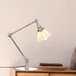 Kegel Klar/Amber Glas Tischlampe Lager Stilvolle 1 Licht Schwarz/Messing Tischbeleuchtung für das Arbeitszimmer
