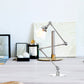 Kegel Klar/Amber Glas Tischlampe Lager Stilvolle 1 Licht Schwarz/Messing Tischbeleuchtung für das Arbeitszimmer