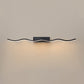 Wellen Vanity Wandlampen Modern Minimalistischer Stil Metall Einzelne Vanity Licht