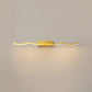 Wellen Vanity Wandlampen Modern Minimalistischer Stil Metall Einzelne Vanity Licht