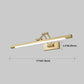 Frendorf | Armed Vanity Wandlamp Fixtures Moderne Luxe Stijl Koper Enkele Vanity Licht