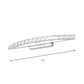 Frendorf | Kragende Vanity Verlichting Moderne Stijl Helder/Champagne Crystal 17"/21" W LED Wandlamp, Warm/Wit Licht