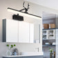 Frendorf | Nordic Light Extravagante Stil Rechteckige Wandlampe Metall Einzelne Vanity Light