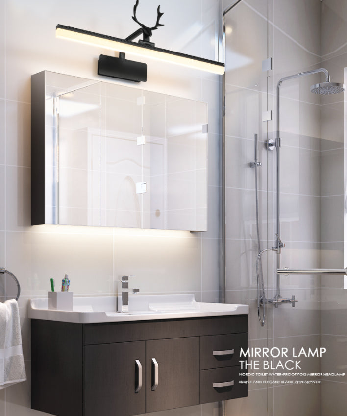 Frendorf | Nordic Light Extravagante Stil Rechteckige Wandlampe Metall Einzelne Vanity Light
