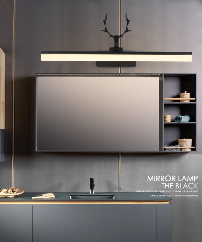 Frendorf | Nordic Light Extravagante Stil Rechteckige Wandlampe Metall Einzelne Vanity Light