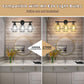 Frendorf | Cage Shade Wandlamp Retro Industriële Stijl Metaal 3 Licht Vanity Lamp