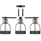 Frendorf | Cage Shade Wandlamp Retro Industriële Stijl Metaal 3 Licht Vanity Lamp