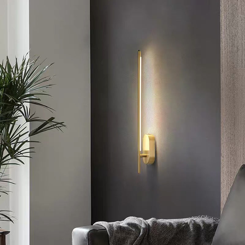 Lineare Streifen Wandbeleuchtung Moderne Metall Wandmontage Lampe für Schlafzimmer Wohnzimmer