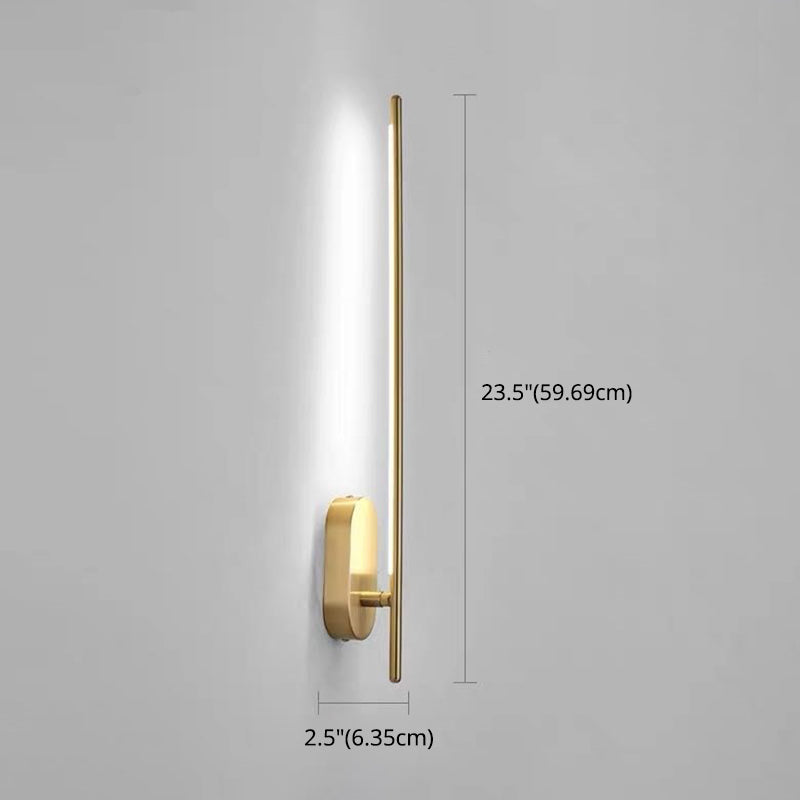 Lineare Streifen Wandbeleuchtung Moderne Metall Wandmontage Lampe für Schlafzimmer Wohnzimmer