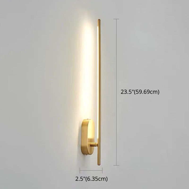 Lineare Streifen Wandbeleuchtung Moderne Metall Wandmontage Lampe für Schlafzimmer Wohnzimmer