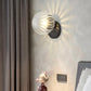 Frendorf | Moderne Eenvoud Muur Lamp 1 Licht Metaal Muur Lamp met Glazen Bal Schaduw