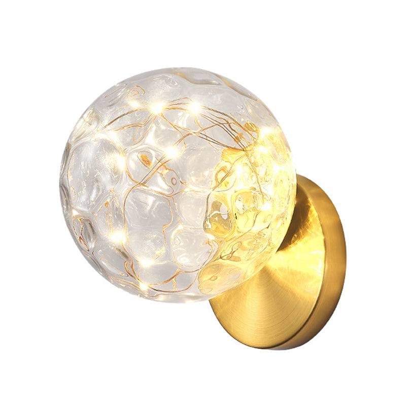 Frendorf | 1 Licht Glas Schirm Wandmontage Licht Fixture Kreative Stern Wandleuchte für Nachttisch