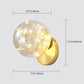 Frendorf | 1 Licht Glas Schirm Wandmontage Licht Fixture Kreative Stern Wandleuchte für Nachttisch
