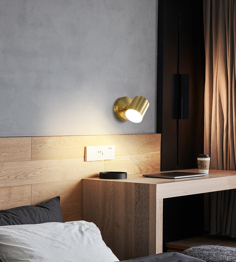 Frendorf | LED Postmoderne Stil Wandleuchte 1 Kopf Abwärts Licht Wandmontierte Lampe für Schlafzimmer