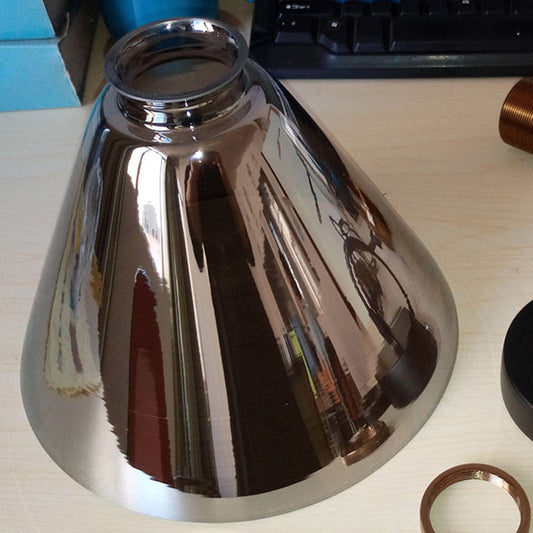 Frendorf | Bar Innenraumdekoration Wand sconce Glas Shade Wandbeleuchtung mit goldener Armierung