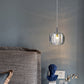 Melonenförmige Esszimmer Pendelleuchte Kristall 1-Licht Postmodern Minimalistische Hängeleuchte Set