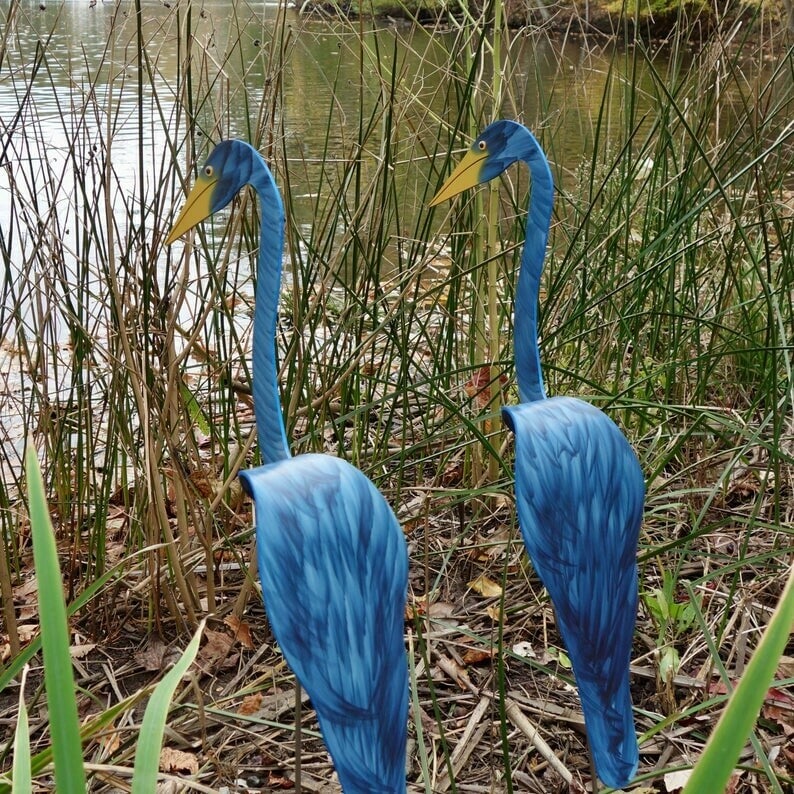 Frendorf | Wirbelnder Flamingo im Garten